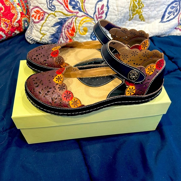 Women’s Spring Step L’Artiste Kysandra Fleur size 6.5-7 37 - Picture 1 of 9